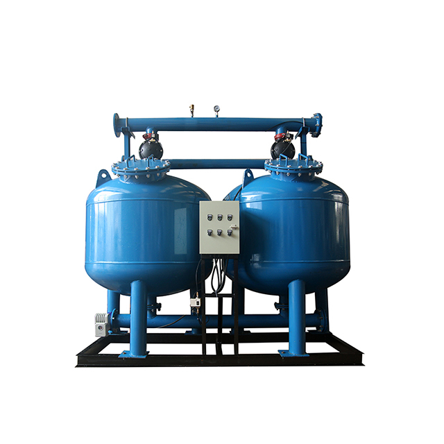 Shallow media filter