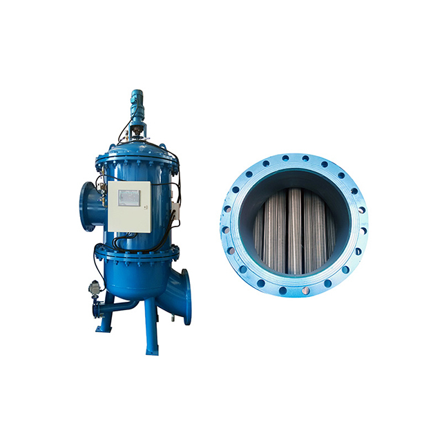 Automatic backwash filter for industrial water